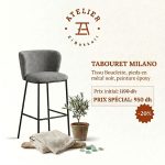 Tabouret de bar Milano – Image 4