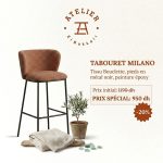 Tabouret de bar Milano – Image 2