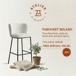 Tabouret de bar Milano – Image 3