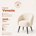 Fauteuil Venizia – Image 2